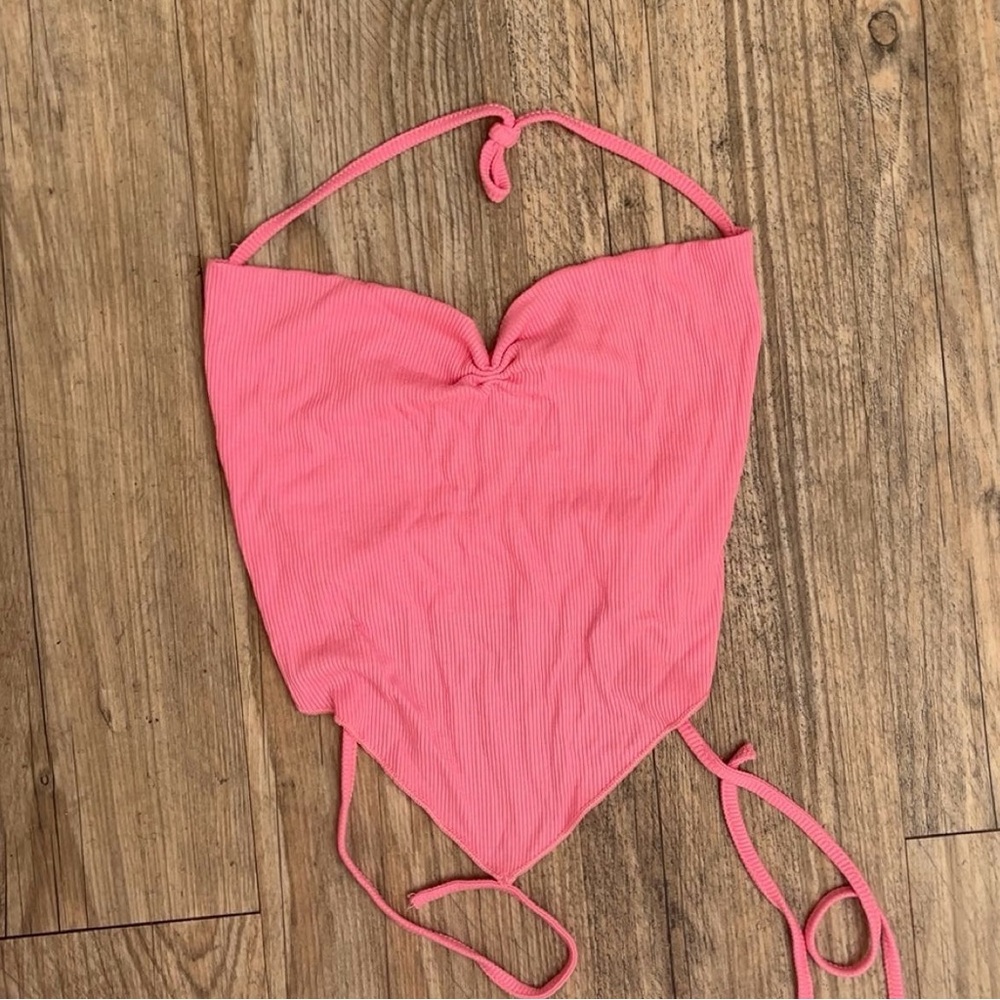 Pink Halter Top